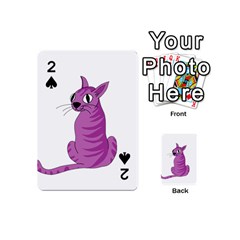 Purple Cat Playing Cards 54 (mini) 