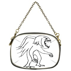 Monster Bird Drawing Chain Purses (one Side)  by dflcprints