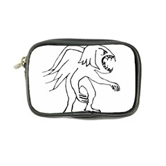 Monster Bird Drawing Coin Purse by dflcprints