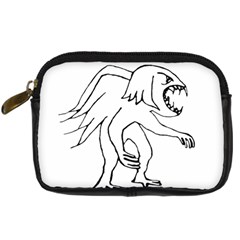 Monster Bird Drawing Digital Camera Cases by dflcprints