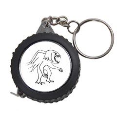 Monster Bird Drawing Measuring Tapes by dflcprints