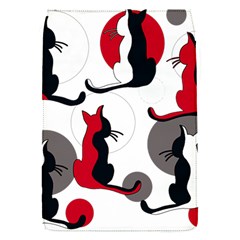 Elegant Abstract Cats  Flap Covers (s)  by Valentinaart