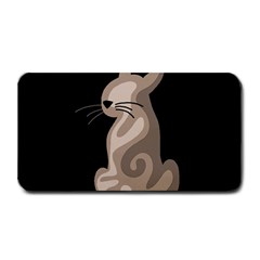 Brown Abstract Cat Medium Bar Mats by Valentinaart