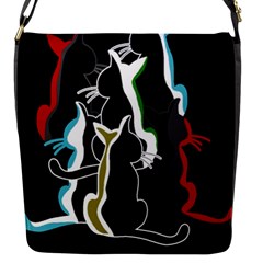 Street Cats Flap Messenger Bag (s)