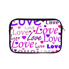 Love Pattern Apple Macbook Pro 13  Zipper Case by Valentinaart