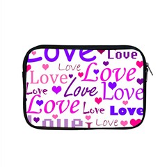 Love Pattern Apple Macbook Pro 15  Zipper Case by Valentinaart