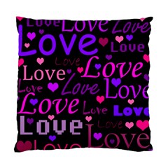 Love Pattern 2 Standard Cushion Case (one Side) by Valentinaart