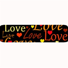 Love Pattern 3 Large Bar Mats by Valentinaart