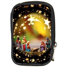 Christmas Crib Virgin Mary Joseph Jesus Christ Three Kings Baby Infant Jesus 4000 Compact Camera Cases by yoursparklingshop