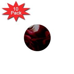 Dark Red Candlelight Candles 1  Mini Magnet (10 Pack)  by yoursparklingshop