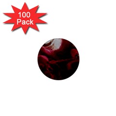 Dark Red Candlelight Candles 1  Mini Magnets (100 Pack)  by yoursparklingshop