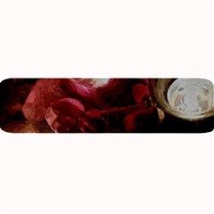 Dark Red Candlelight Candles Large Bar Mats by yoursparklingshop