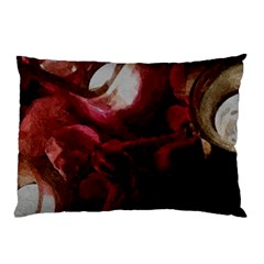 Dark Red Candlelight Candles Pillow Case (two Sides) by yoursparklingshop