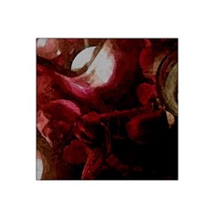 Dark Red Candlelight Candles Satin Bandana Scarf by yoursparklingshop