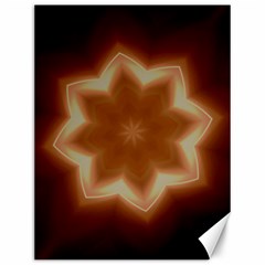 Christmas Flower Star Light Kaleidoscopic Design Canvas 12  X 16   by yoursparklingshop