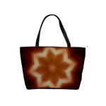 Christmas Flower Star Light Kaleidoscopic Design Shoulder Handbags Front