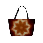 Christmas Flower Star Light Kaleidoscopic Design Shoulder Handbags Back