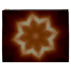 Christmas Flower Star Light Kaleidoscopic Design Cosmetic Bag (xxxl)  by yoursparklingshop