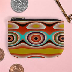 Oval Circle Patterns Mini Coin Purses by digitaldivadesigns