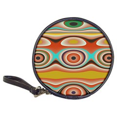 Oval Circle Patterns Classic 20-cd Wallets by digitaldivadesigns