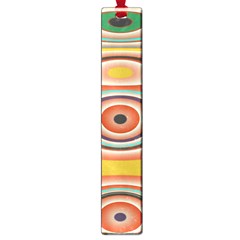 Oval Circle Patterns Large Book Marks