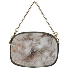 Down Comforter Feathers Goose Duck Feather Photography Chain Purses (one Side)  by yoursparklingshop