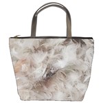 Down Comforter Feathers Goose Duck Feather Photography Bucket Bags Front