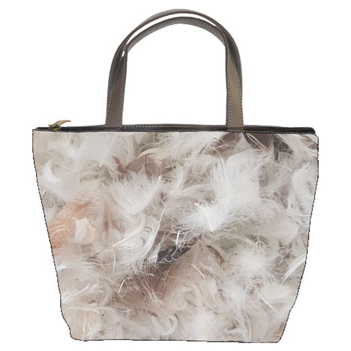 Down Comforter Feathers Goose Duck Feather Photography Bucket Bags