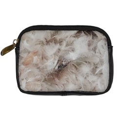 Down Comforter Feathers Goose Duck Feather Photography Digital Camera Cases by yoursparklingshop