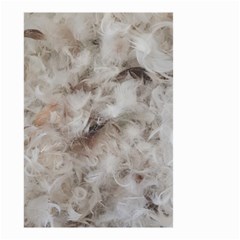 Down Comforter Feathers Goose Duck Feather Photography Small Garden Flag (two Sides) by yoursparklingshop