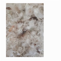 Down Comforter Feathers Goose Duck Feather Photography Large Garden Flag (two Sides) by yoursparklingshop