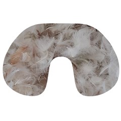 Down Comforter Feathers Goose Duck Feather Photography Travel Neck Pillows by yoursparklingshop