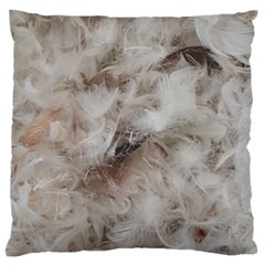 Down Comforter Feathers Goose Duck Feather Photography Standard Flano Cushion Case (one Side) by yoursparklingshop