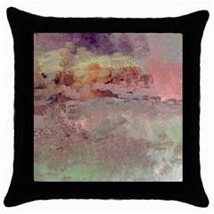 Sunrise Throw Pillow Case (black)