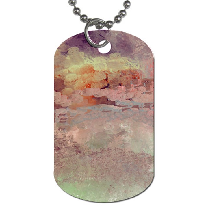 Sunrise Dog Tag (One Side)