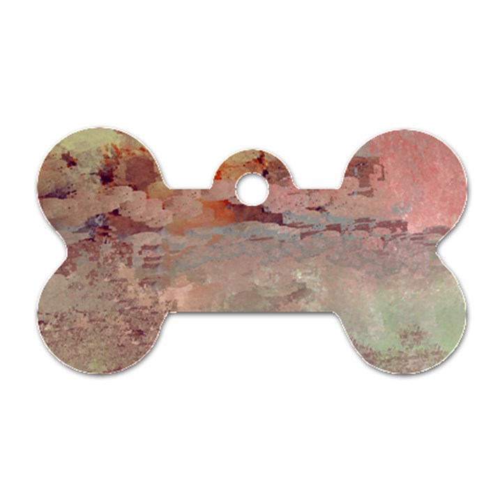 Sunrise Dog Tag Bone (One Side)