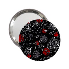 Red Mind 2 25  Handbag Mirrors by Valentinaart