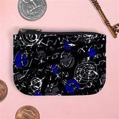 Blue Mind Mini Coin Purses by Valentinaart