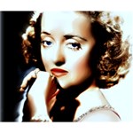  Bette Davis  by WBK:  Deluxe Canvas 14  x 11  (Framed) 14  x 11  x 1.5  Stretched Canvas