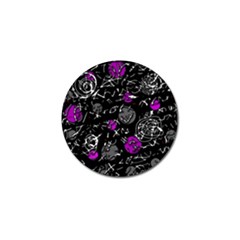 Purple Mind Golf Ball Marker by Valentinaart