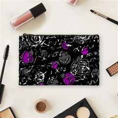 Purple Mind Cosmetic Bag (medium)  by Valentinaart