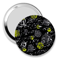 Yellow Mind 3  Handbag Mirrors by Valentinaart