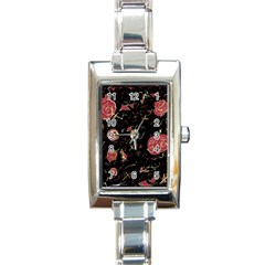 Elegant Mind Rectangle Italian Charm Watch by Valentinaart