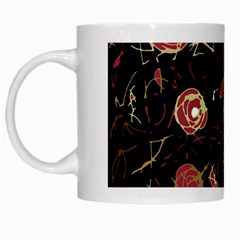 Elegant Mind White Mugs by Valentinaart