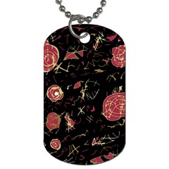 Elegant Mind Dog Tag (two Sides) by Valentinaart