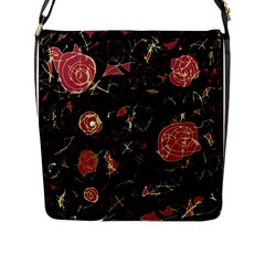 Elegant Mind Flap Messenger Bag (l)  by Valentinaart