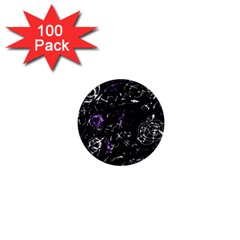 Abstract Mind - Purple 1  Mini Buttons (100 Pack)  by Valentinaart