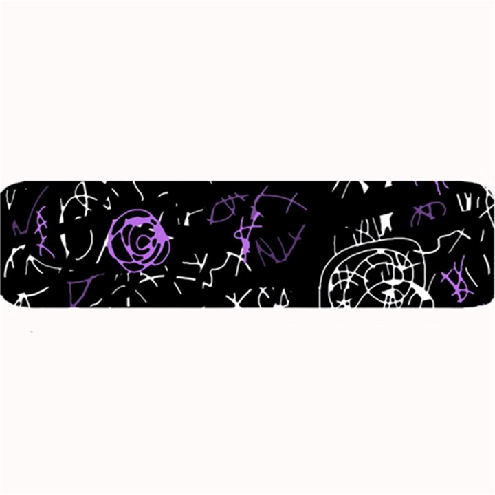 Abstract mind - purple Large Bar Mats