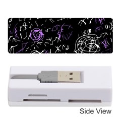 Abstract Mind - Purple Memory Card Reader (stick)  by Valentinaart