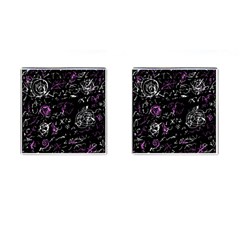 Abstract Mind - Magenta Cufflinks (square) by Valentinaart